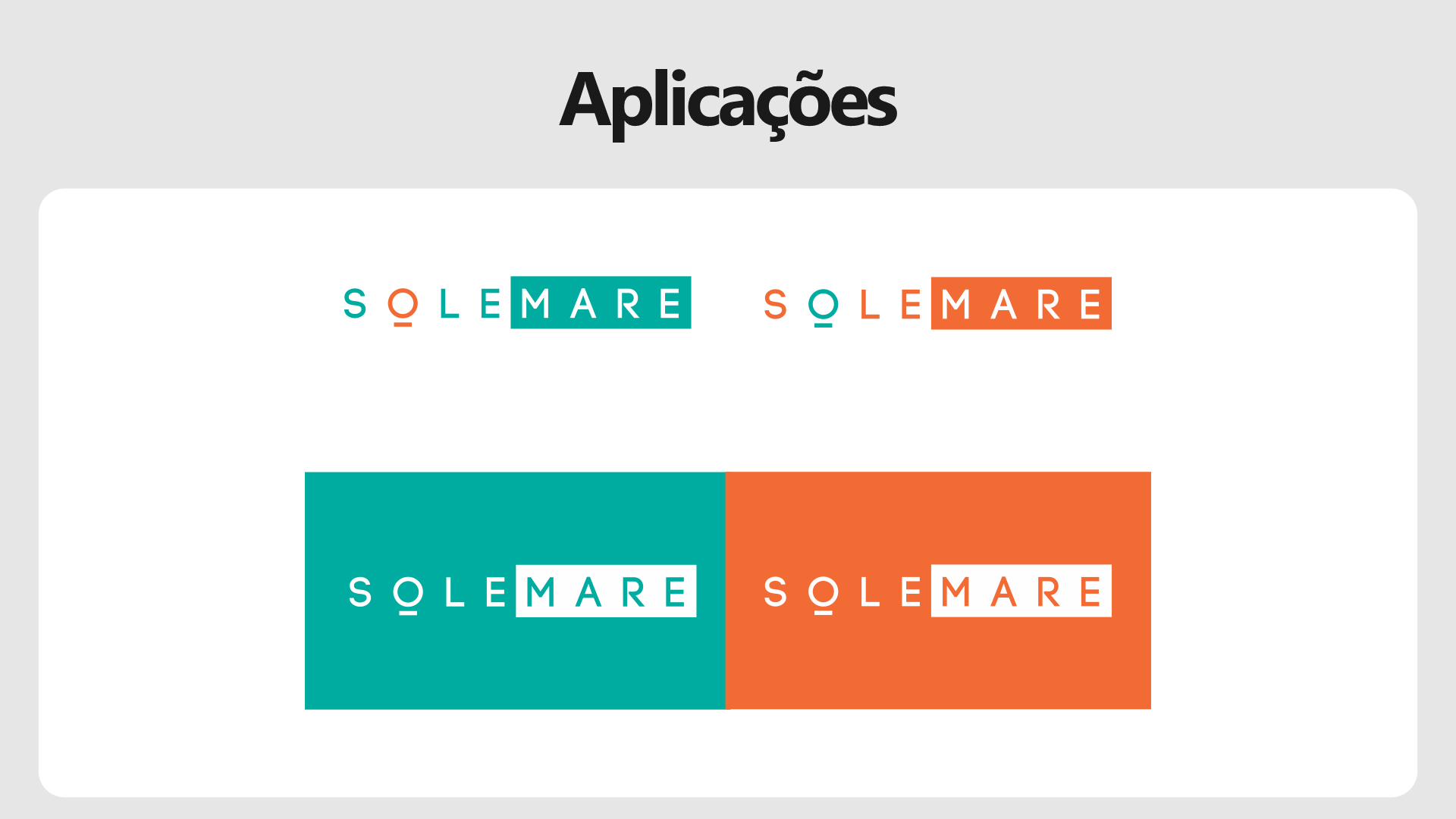 Logo Sole Mare - Aplicações