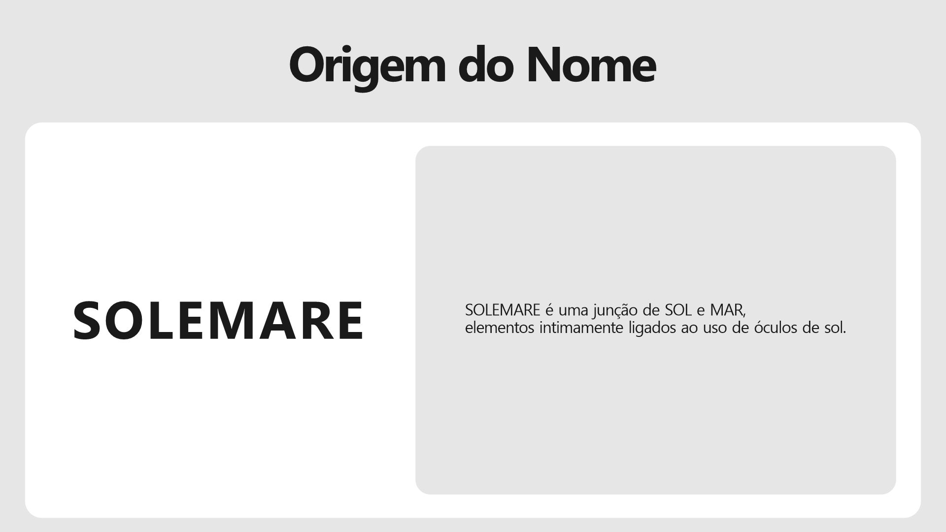 Logo Sole Mare - Origem